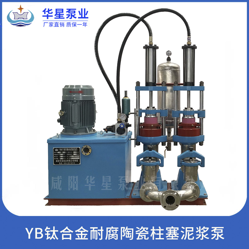 公司产品图片-YB钛合金耐腐陶瓷柱塞泥浆泵